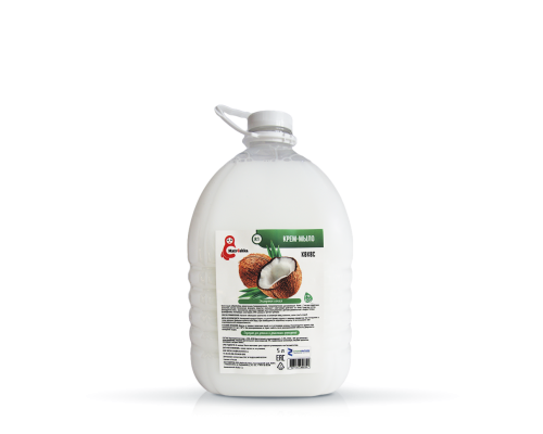 Жидкое мыло MATRЁSHKA экологичное, увлажняющее, гипоаллергенное «Кокос» 5л.